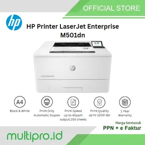 Printer HP LaserJet Pro M501DN Printer J8H61A