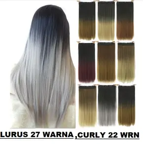 Hair clip Lurus Murah Rambut 60cm / Hairclip