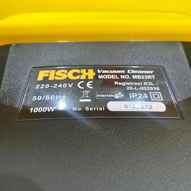 Mesin Penyedot Debu / Vacuum Cleaner 20L FISCH MB23RT 1
