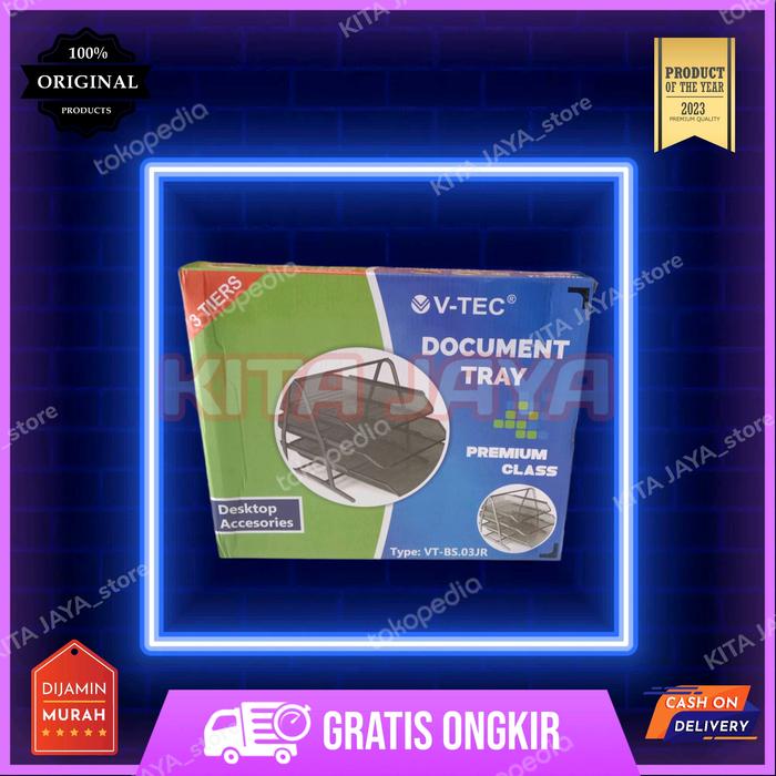 Gambar paper tray 3 susun v-tech dari KITA JAYA-store Kota Administrasi Jakarta Selatan Tokopedia
