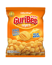 Gambar GuriBee Snack Keju Krispi 65g dari Wings Indonesia Kab. Sidoarjo 2 Tokopedia