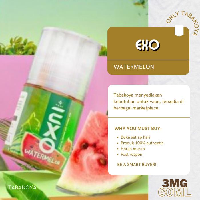 Gambar FREEBASE - Liquid EXO Watermelon 60ML - Exotic Ice Watermelon Monk dari BREMOLLL Kota Administrasi Jakarta Utara Tokopedia