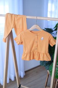 Gambar Cocopop Baby Olivia Shirt ( Baju Polos Kaos Katun Bayi Cotton Stelan - Cor Yellow, S(0-6M) dari Cocopop Baby Kota Tangerang 4 Tokopedia