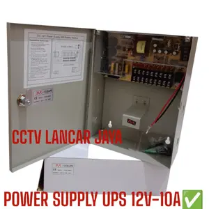 Backup Power Supply Box 12V 10A 8CH Power CCTV(UPS)