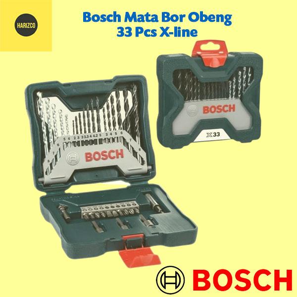 Gambar BOSCH MATA BOR OBENG 33 Pcs X-line dari Harizco Kota Bekasi Tokopedia