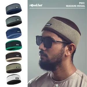 peci madun peci madani rosal peci madun hitam  Kopiah Muslim  Songkok Dewasa  Santri