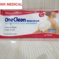 Gambar Washlap waslap wash glove oneclean tissue mandi handuk basah dari Wahid Karya Saritama Medical Kota Makassar 2 Tokopedia