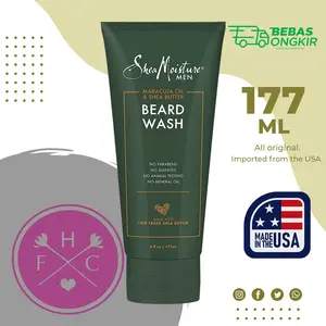 SheaMoisture Beard Wash Maracuja Oil & Shea Butter 6 oz