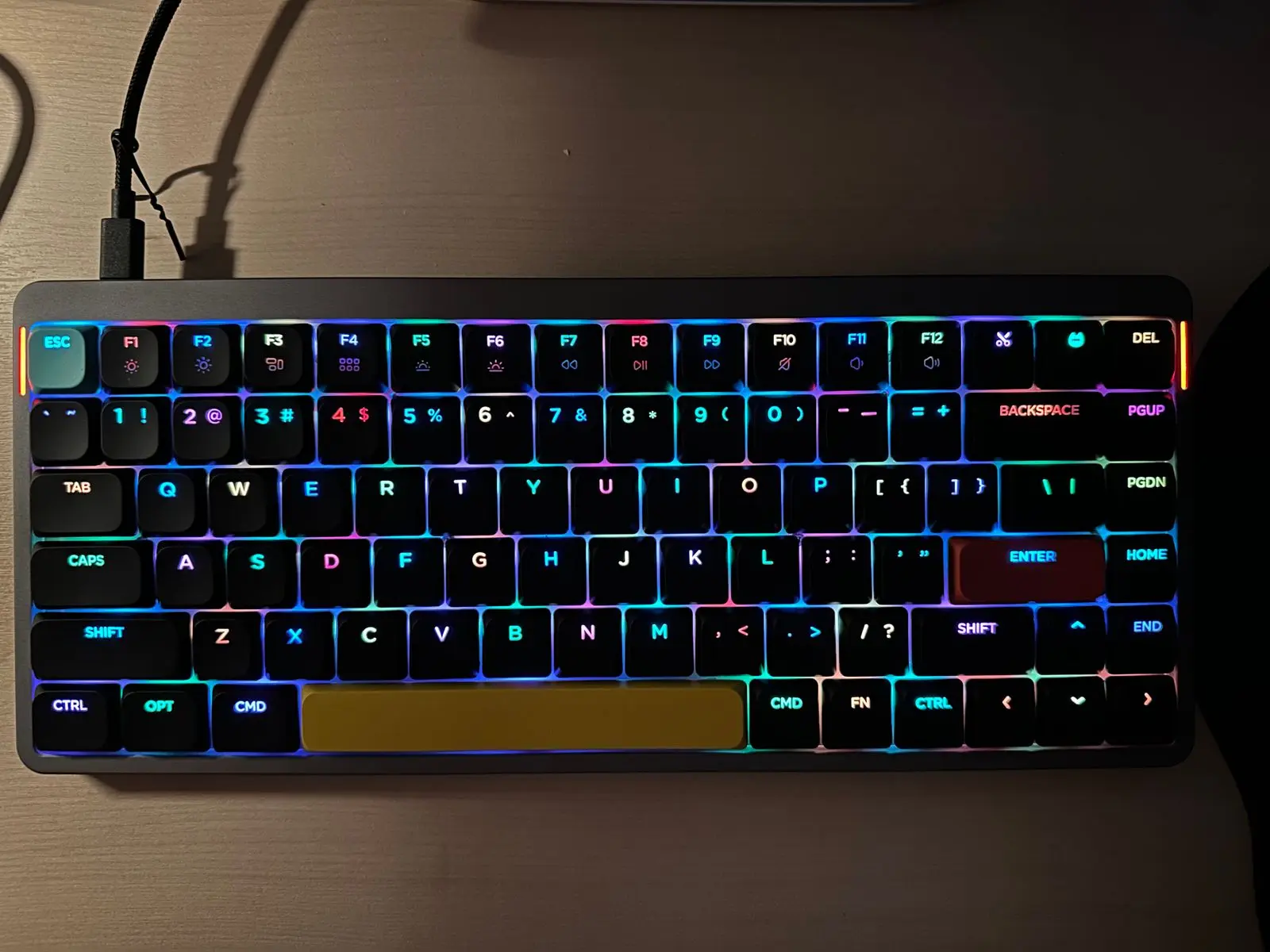 Nuphy nSA Shine-through ABS Keycaps