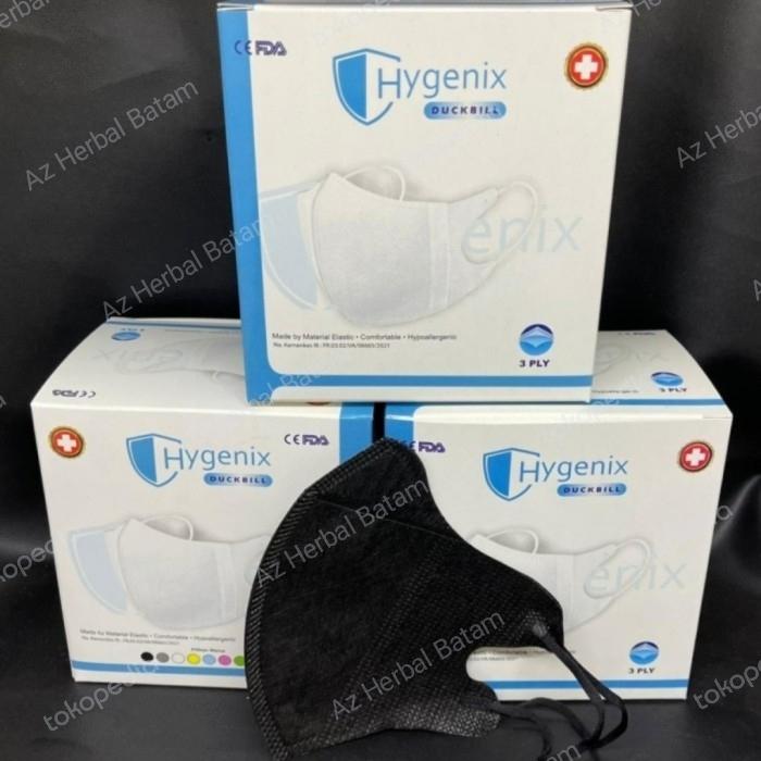 masker duckbill chasa 50 pcs hitam
