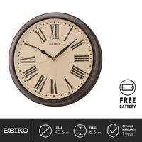 Gambar Jam Dinding Seiko QXA771 K & J 40.6cm Splash Resistant Quartz Ori - QXA771K-Black dari SEIKO Clocks Kota Administrasi Jakarta Barat 4 Tokopedia