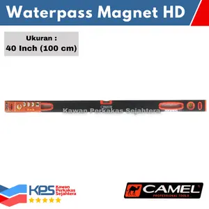 CAMEL Waterpass Magnet Heavy Duty 40" In Inch / 1 mtr| Waterpas Magnit