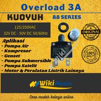 Gambar Thermal Overload Pompa Air 3A Kuoyuh Relay 88 Series 125/250V 32V dari Overload Wikimesin Kab. Tangerang 5 Tokopedia