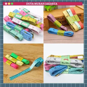 Alat Ukur Multifungsi / Meteran Jahit Baju Kain Ukuran Pinggang DMJ