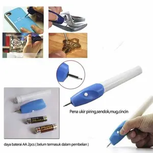 Pen Alat Grafir / Alat Ukir Engrave Kayu Plastik Kulit Electrik