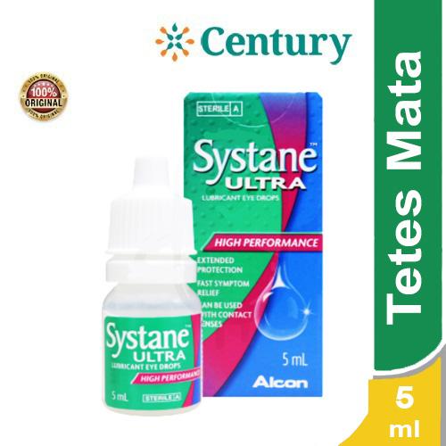 Gambar SYSTANE ULTRA LUBRICANT EYE DROPS 5ML / TETES MATA dari Apotik Century Kota Administrasi Jakarta Pusat Tokopedia