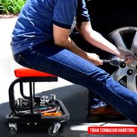 Gambar WIPRO Kursi Mekanik / Mechanic Roller Seat / Working Chair FT-135 ( Rangka baja logam ) dari wiproshop Kota Surabaya 3 Tokopedia