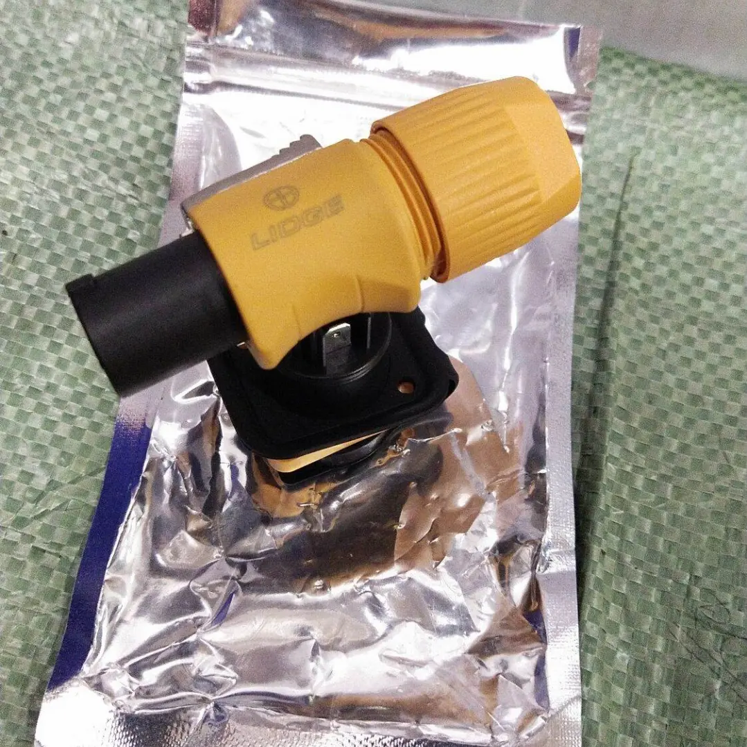jack connector powercon lidge 3-pin 1 set original