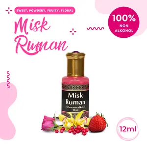Parfum Miss V Misk Ruman 12ml Roll On Minyak Wangi Kewanitaan