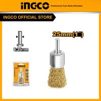 Gambar Sikat Kawat Dremel (Bor 1") Kuningan INGCO WB70241 Wire Cup Brush Mini dari INGCO INDONESIA Kota Administrasi Jakarta Pusat 1 Tokopedia