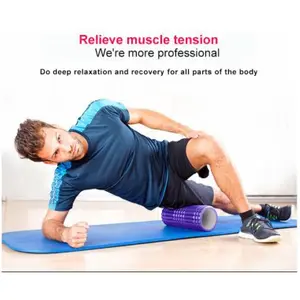 Foam Roller Yoga 2 Pola Berbeda di kedua Sisi Bahan EVA