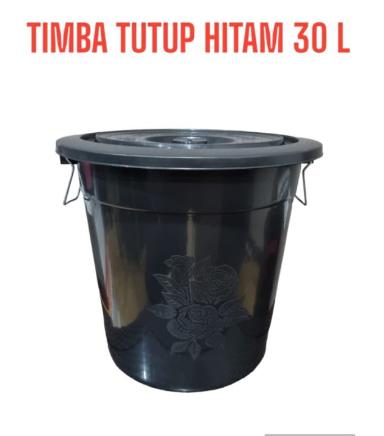 Timba Plastik / Timba / Timba BESAR / Timba 30 Hitam - Shop | Tokopedia