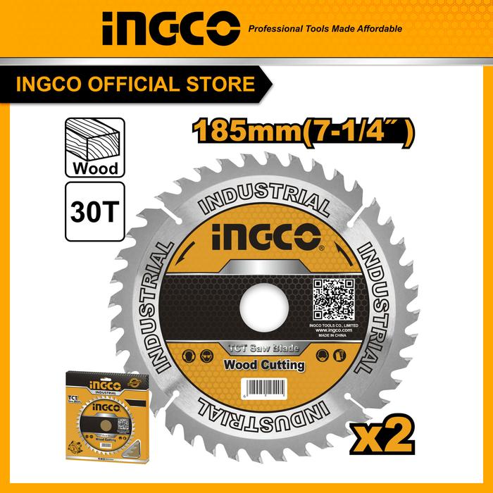 Gambar MATA CIRCULAR SAW SET 7" 30T SUPER SELECT INGCO - TSB118510 dari INGCO INDONESIA Kota Administrasi Jakarta Pusat Tokopedia