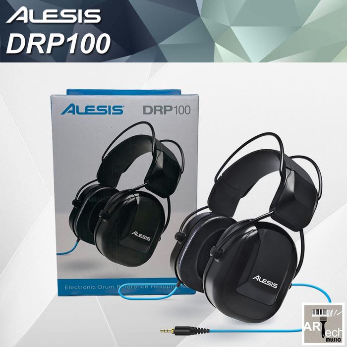 Gambar Alesis DRP100 / DRP 100 Drum Reference Headphones - Headphones Monitor dari Artech Music Kota Bekasi Tokopedia