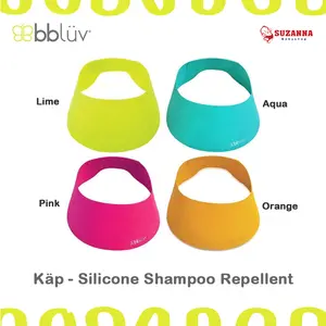 BBLuv Käp - Silicone Shampoo Repellent Kap Bayi Topi Mandi Bayi