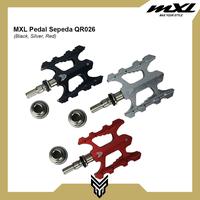 Gambar MXL Pedal Sepeda QR 026 Bicycle Pedals Alloy Stainless MTB Road Bike - Black dari MXL Sports Indonesia Kota Administrasi Jakarta Selatan 1 Tokopedia
