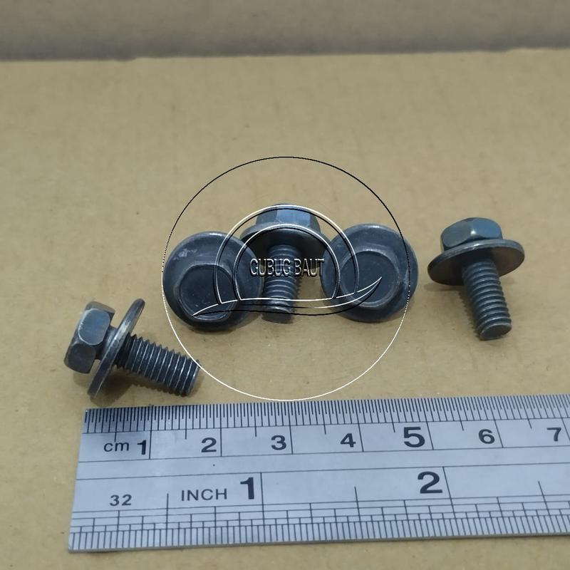 BAUT DEX DEK MIO BEAT VARIO YAMAHA HONDA DECK BAUD M6X16 KUNCI 10 4