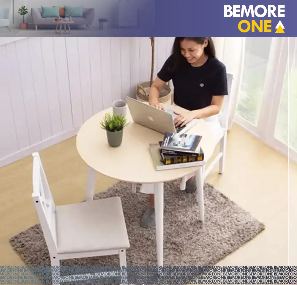Meja Makan Bundar/Round Table Meja Coffee Meja Bulat Custom Meja cafe