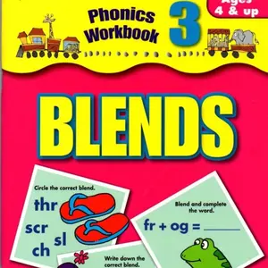 Phonics Workbook Blends 3