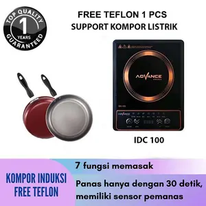 Advance Kompor Induksi Listrik Low Watt IDC-300 Free Teflon