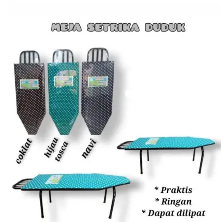 TERBARU! Meja Setrika Lipat Serbaguna Dengan Iron Rest Berkualitas