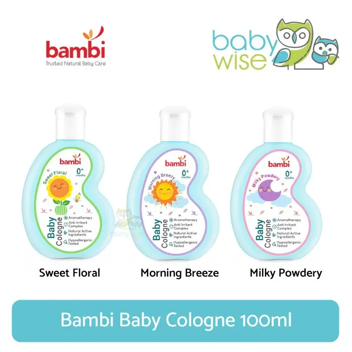 Bambi Baby Cologne 100ml - Minyak Wangi Parfum Bayi 0