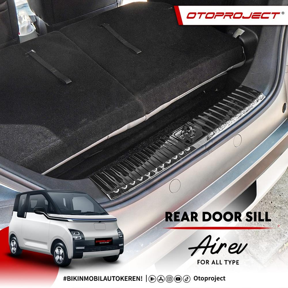 Sill Plate Bagasi WULING AIR EV Otoproject Rear Door Sill Plate Cover Car