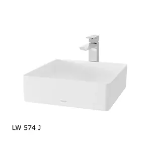 WASHTAFEL MEJA TOTO LW574J KOMOLIT SET KRAN DINGIN TX123LESN / LW 574