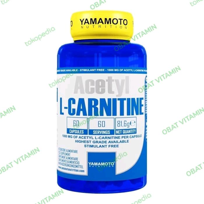 l carnitine yamamoto Jual Acetyl L-CARNITINE 1000 mg 1000mg YAMAMOTO 60 Caps ORIGINAL Italy -  Kab. Pekalongan - Obatvitamin