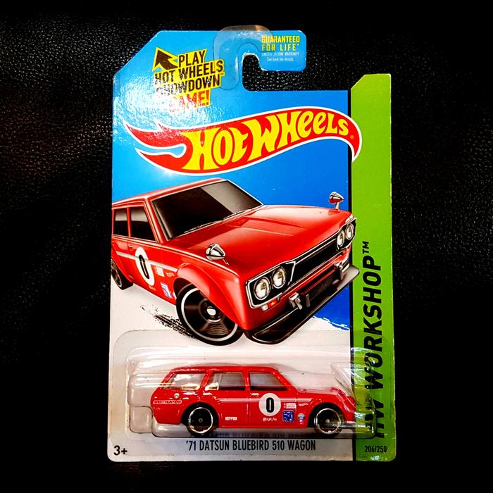 Jual Hot Wheels 71 Datsun Bluebird 510 Wagon Red - Kab. Sidoarjo
