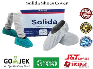 Shoes Cover Medis Cover Shoes Medis SOLIDA Harga 1 Box isi 100 Pcs