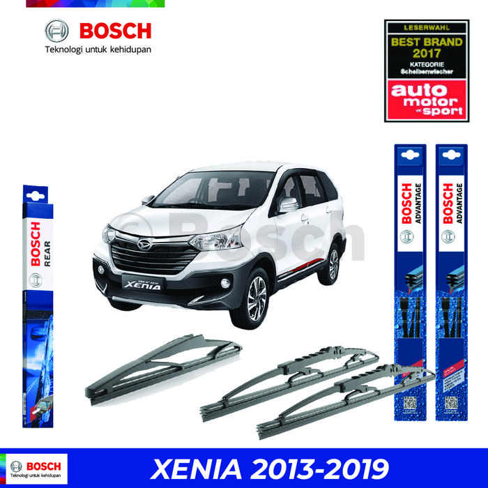 Gambar Wiper Daihatsu All New Xenia Depan Belakang Bosch Advantage dari Garasi 54 Kota Tangerang Selatan Tokopedia