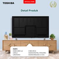 Gambar Toshiba 43 Inch Full HD Android Smart TV / 43V35KP Free Bracket dari MIAMI ELEKTRONIK Kota Surabaya 2 Tokopedia
