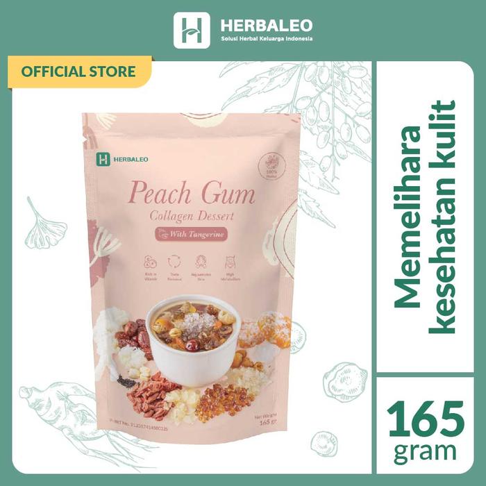 Gambar Peach Gum Collagen Dessert with Tangerine dari Herbaleo Kota Administrasi Jakarta Barat Tokopedia