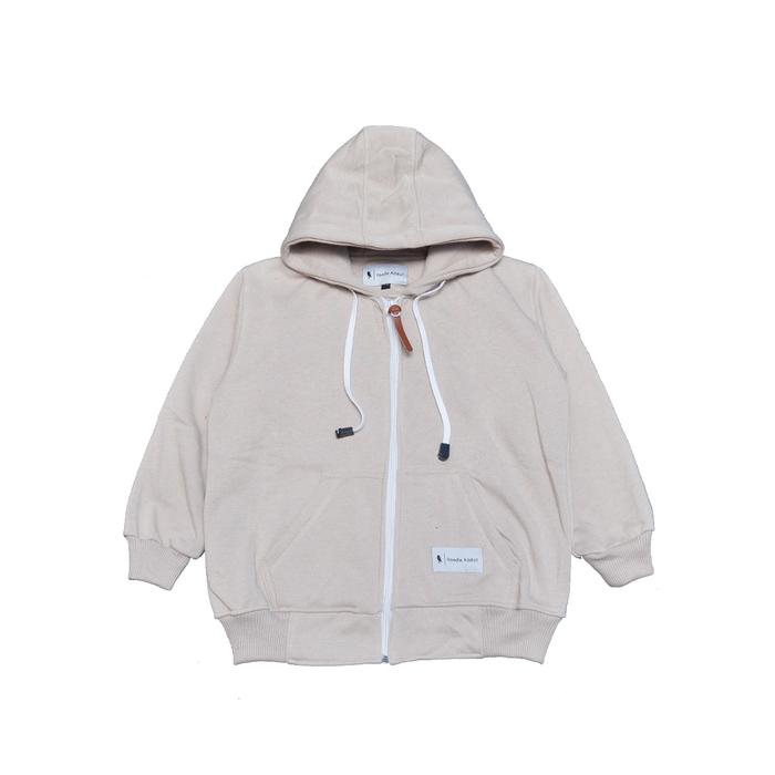 Gambar Hoodie Addict - Zipper Anak Warna Beige - S dari hoodieaddict.id Kota Bandung Tokopedia