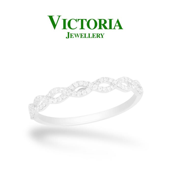 Gambar Cincin Berlian VLR968812 Victoria Jewellery dari Victoria Jewellery Online Kota Administrasi Jakarta Selatan Tokopedia