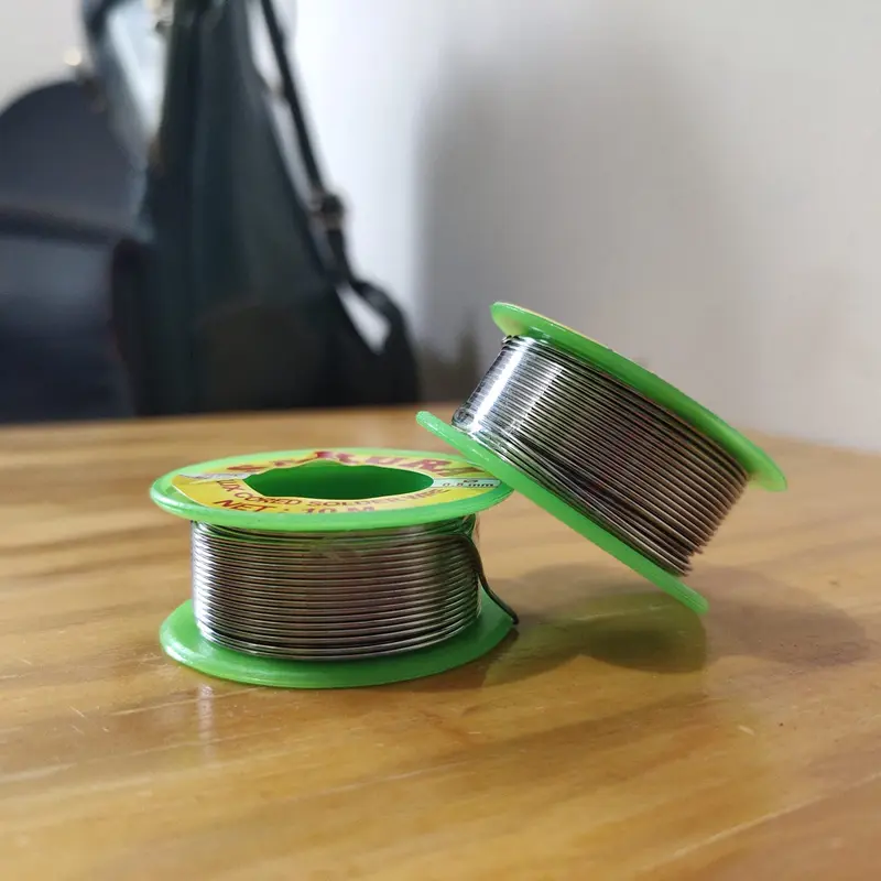 Timah Solder SAKURA - Solder wire Timah Tenol Tinol 10meter 10m 0.8mm 2