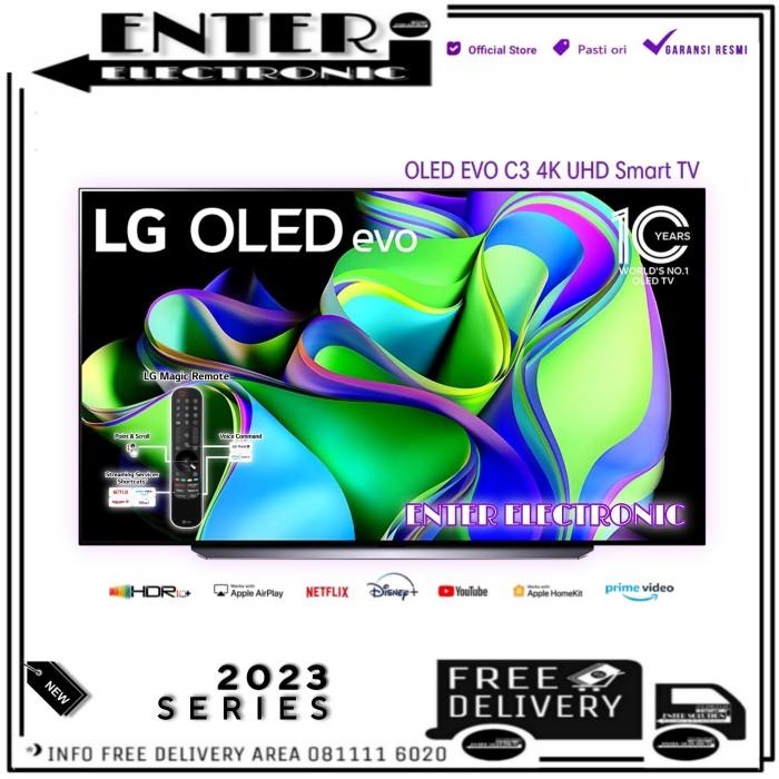 Gambar LG OLED83C3PSA - OLED EVO 4K SMART TV 83 INCH LG 83C3 83C3PSA OLED83C3 dari Enter Electronic Kota Tangerang Selatan Tokopedia