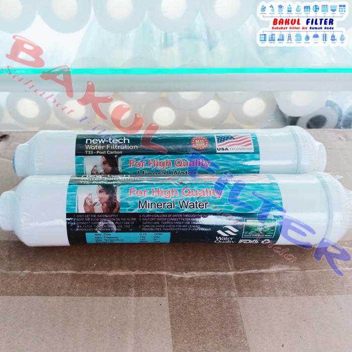Gambar Post Carbon Inline Filter Kecil Small 2 inch dari Bakul Filter Tangerang Selatan Kota Tangerang Selatan Tokopedia