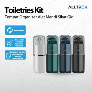 ALLTREK Travel Toiletries Kit Tempat Organizer Alat Mandi Sikat Gigi